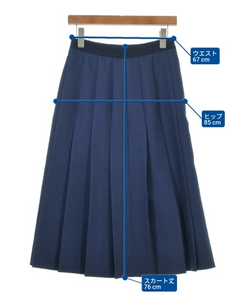 GUCCI（グッチ）ロング・マキシ丈スカート 紺 サイズ:42(M位) レディース/2200640516239