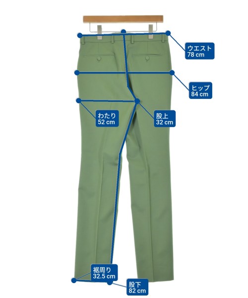 GUCCI（グッチ）スラックス 緑 サイズ:46(M位) メンズ/2200640765033