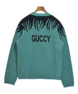 GUCCI（グッチ）ニット・セーター 青 サイズ:M メンズ/2200640800123