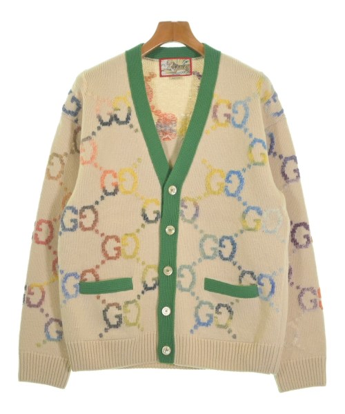 GUCCI(グッチ)カーディガン ベージュ サイズ:M/2200640812034