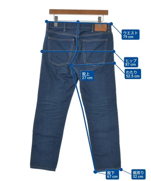 GUCCI（グッチ）デニムパンツ 青 サイズ:30(M位) メンズ/2200627641046