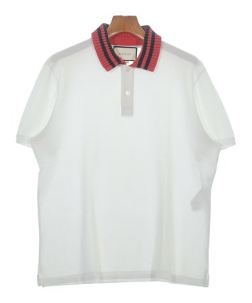 GUCCI ホワイト ポロシャツ XL GG nylon and cotton polo shirt in white | GUCCI® US