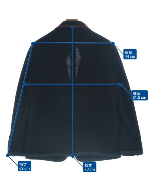 GUCCI（グッチ）テーラードジャケット 紺 サイズ:50(XL位) メンズ/2200641286018