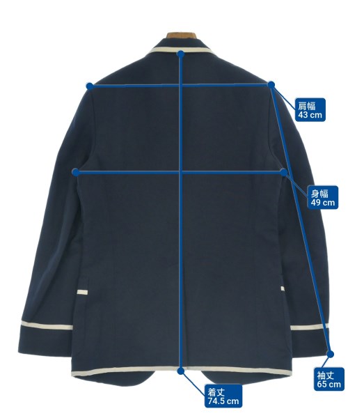 GUCCI（グッチ）テーラードジャケット 紺 サイズ:46(M位) メンズ/2200641286025
