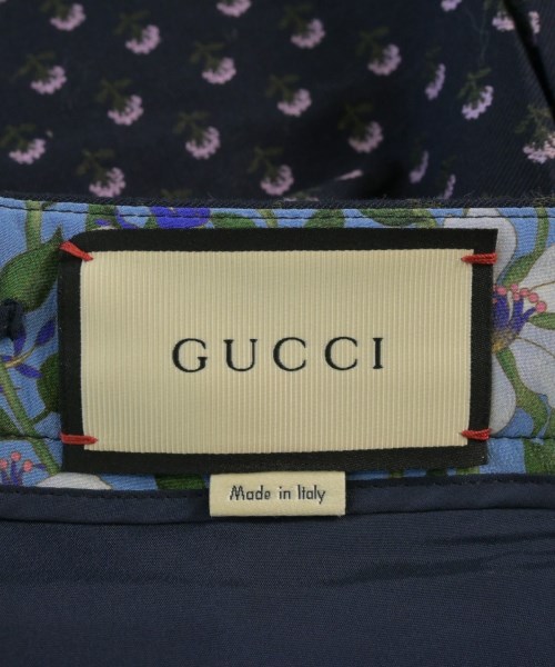 GUCCI（グッチ）スラックス 紺 サイズ:36(XS位) レディース/2200641286087