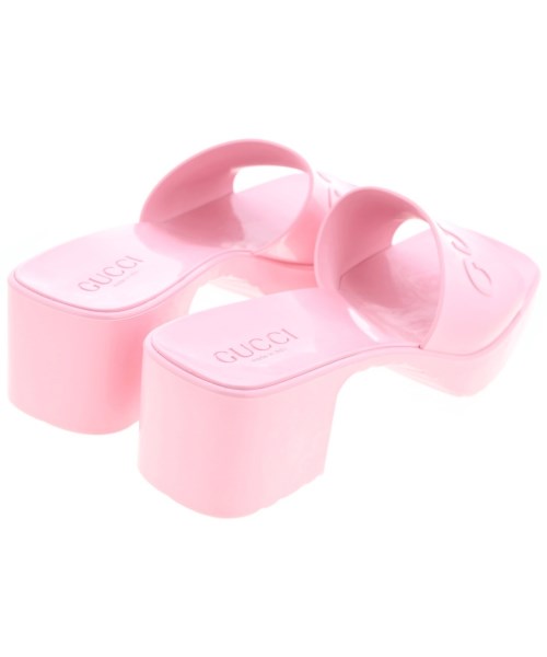 GUCCI（グッチ）サンダル ピンク サイズ:EU39(25.5cm位) レディース/2200641483011