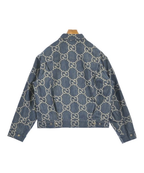 GUCCI（グッチ）デニムジャケット 紺 サイズ:50(XL位) メンズ/2200641715020