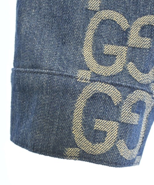 GUCCI（グッチ）デニムジャケット 紺 サイズ:50(XL位) メンズ/2200641715020