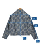 GUCCI（グッチ）デニムジャケット 紺 サイズ:50(XL位) メンズ/2200641715020