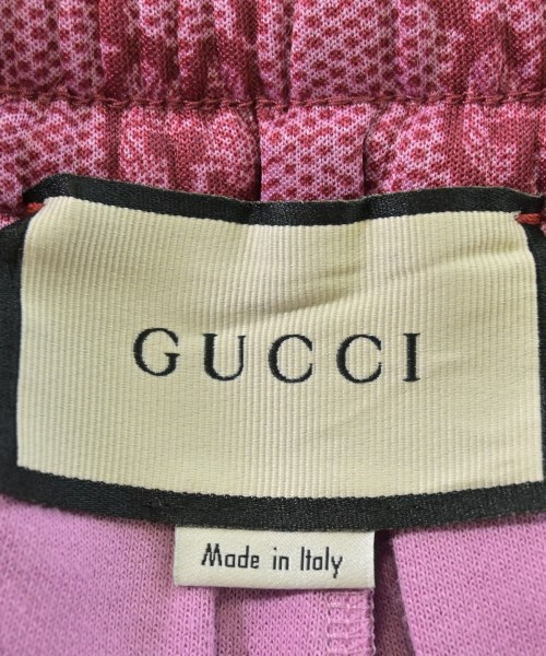 GUCCI（グッチ）スウェットパンツ ピンク サイズ:S レディース/2200628845061