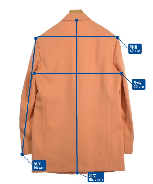 GUCCI（グッチ）テーラードジャケット オレンジ サイズ:48(L位) メンズ/2200640640019