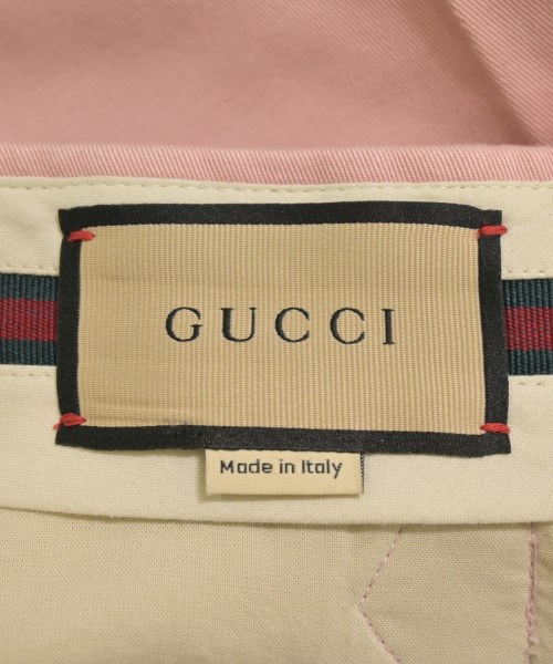 GUCCI（グッチ）スラックス ピンク サイズ:50(XL位) メンズ/2200641541032