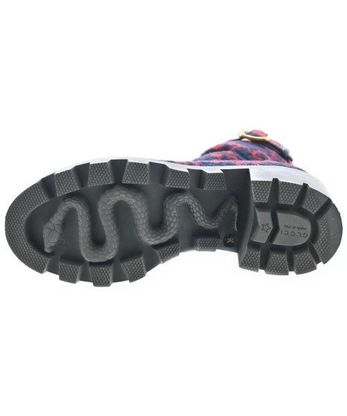 GUCCI（グッチ）ブーツ 紺 サイズ:EU36(22.5cm位) レディース/2200642084088