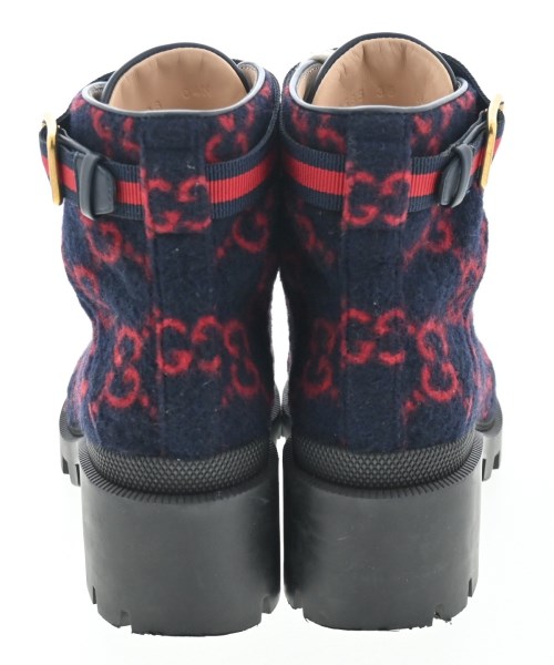 GUCCI（グッチ）ブーツ 紺 サイズ:EU36(22.5cm位) レディース/2200642084088