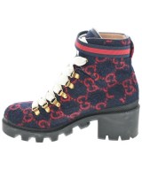 GUCCI（グッチ）ブーツ 紺 サイズ:EU36(22.5cm位) レディース/2200642084088