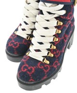 GUCCI（グッチ）ブーツ 紺 サイズ:EU36(22.5cm位) レディース/2200642084088