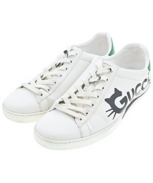 GUCCI(グッチ)スニーカー 白 サイズ:EU39 1/2(24.5cm位)/2200641825347