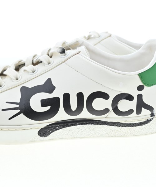 GUCCI（グッチ）スニーカー 白 サイズ:EU39 1/2(24.5cm位) メンズ/2200641825347