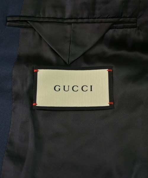 GUCCI（グッチ）ビジネス 紺 サイズ:44/44(S位) メンズ/2200642586018
