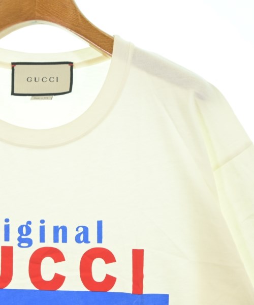 GUCCI（グッチ）Tシャツ・カットソー 白 サイズ:M メンズ/2200629093027