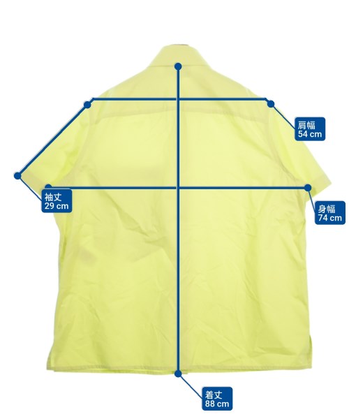 GUCCI（グッチ）カジュアルシャツ 黄 サイズ:48(L位) メンズ/2200643611023