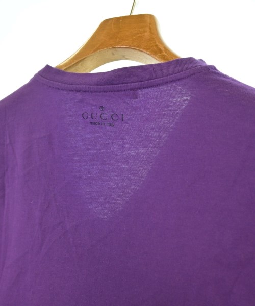 GUCCI（グッチ）Tシャツ・カットソー 紫 サイズ:M メンズ/2200643756250