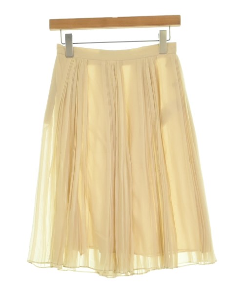 GUCCI（グッチ）ひざ丈スカート ベージュ サイズ:38(S位) レディース/2200643881013