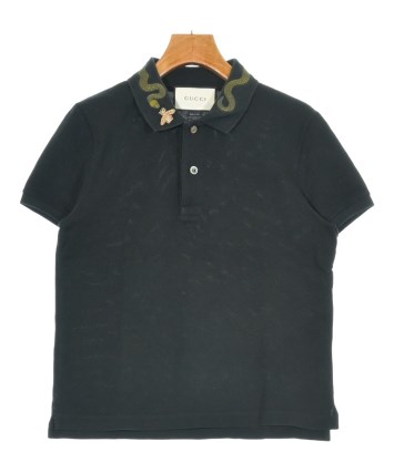 GUCCI(グッチ)ポロシャツ　ブラック GUCCI（グッチ）ポロシャツ 黒 サイズ:XS レディース/2200643881037
