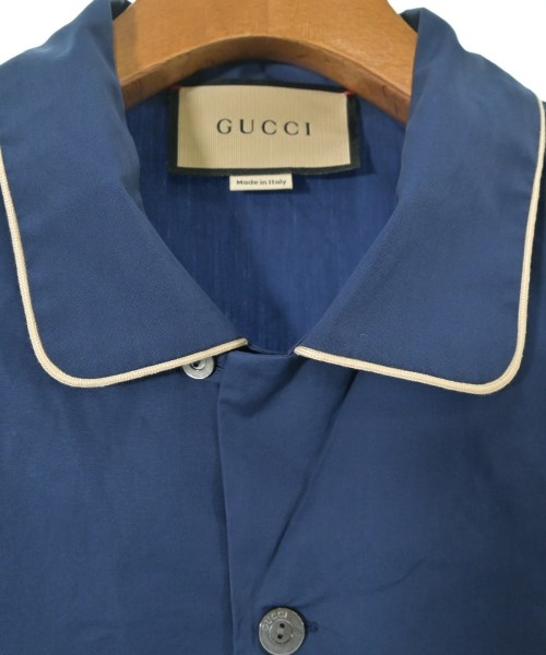 GUCCI（グッチ）カジュアルシャツ 紺 サイズ:44(S位) メンズ/2200643881044