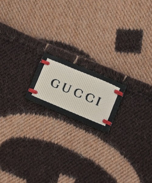 GUCCI（グッチ）マフラー ベージュ サイズ:- レディース/2200643881112