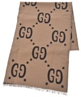 GUCCI（グッチ）マフラー ベージュ サイズ:- レディース/2200643881112