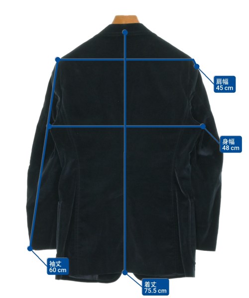 GUCCI（グッチ）カジュアルジャケット 紺 サイズ:46(M位) メンズ/2200643921016