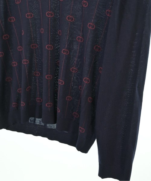GUCCI（グッチ）カーディガン 紺 サイズ:1(S位) メンズ/2200643921115