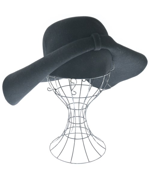 GUCCI（グッチ）ハット 黒 サイズ:M レディース/2200634833151