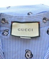 GUCCI（グッチ）シャツワンピース 青 サイズ:38(S位) レディース/2200643507142