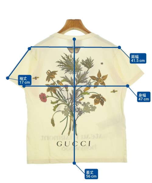 GUCCI（グッチ）Tシャツ・カットソー 白 サイズ:XS レディース/2200643507166