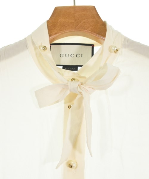 GUCCI（グッチ）ブラウス 白 サイズ:40(M位) レディース/2200643507173