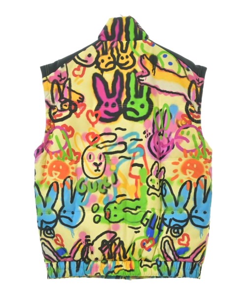 GUCCI（グッチ）ダウンジャケット/ダウンベスト 黄 サイズ:52(XXL位) メンズ/2200644121026