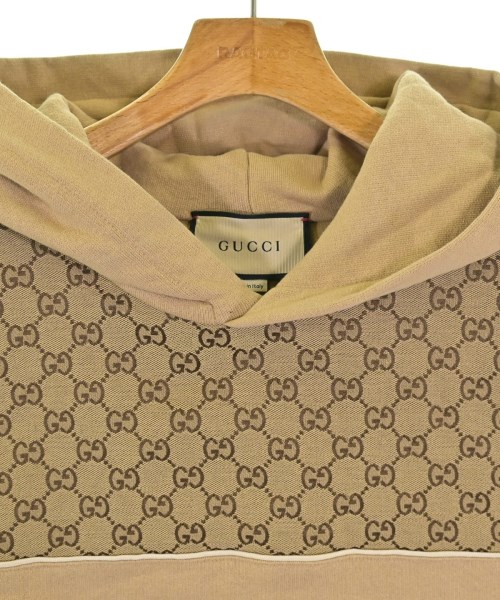 GUCCI（グッチ）パーカー ベージュ サイズ:L メンズ/2200644121040