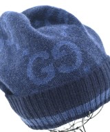 GUCCI（グッチ）ニットキャップ・ビーニー 紺 サイズ:- メンズ/2200644121057