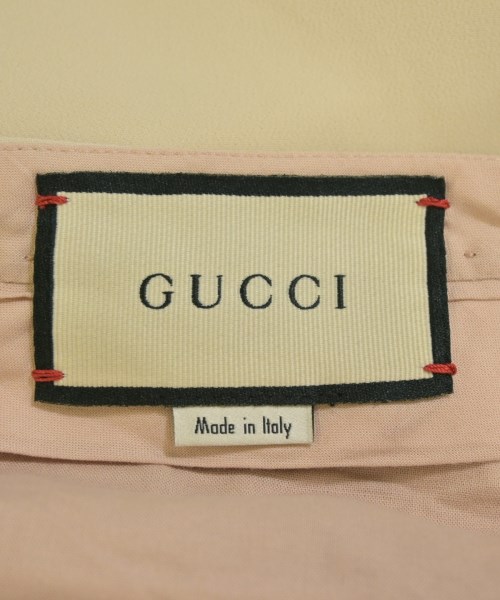 GUCCI（グッチ）スラックス ベージュ サイズ:42(M位) レディース/2200644358156