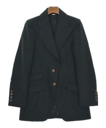 GUCCI（グッチ）テーラードジャケット 黒 サイズ:38(S位) レディース