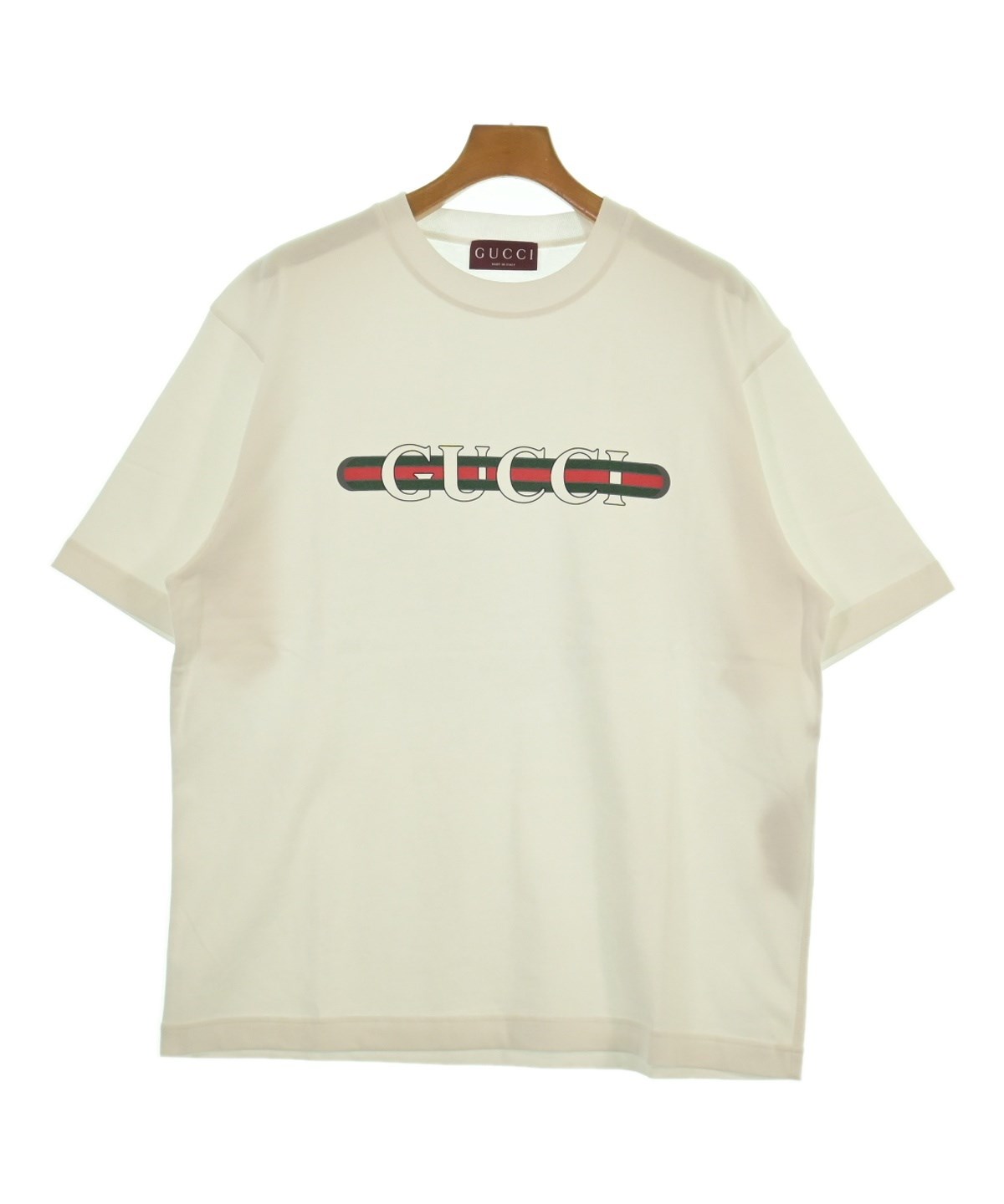 GUCCI（グッチ）Tシャツ・カットソー 白 サイズ:M メンズ