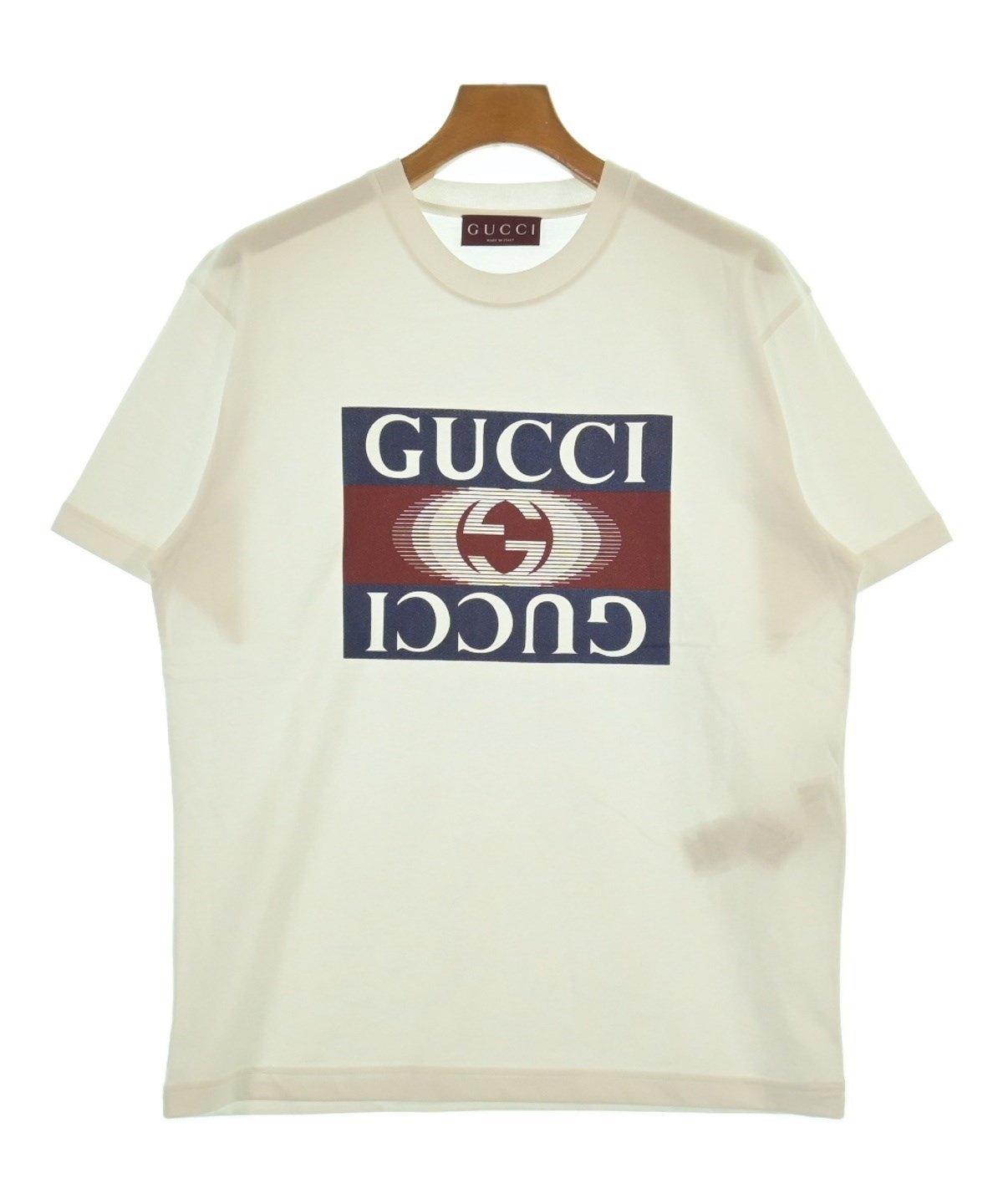 GUCCI ホワイト Tシャツ 新品タグ付き Embroidered cotton jersey T-shirt in white | GUCCI® US