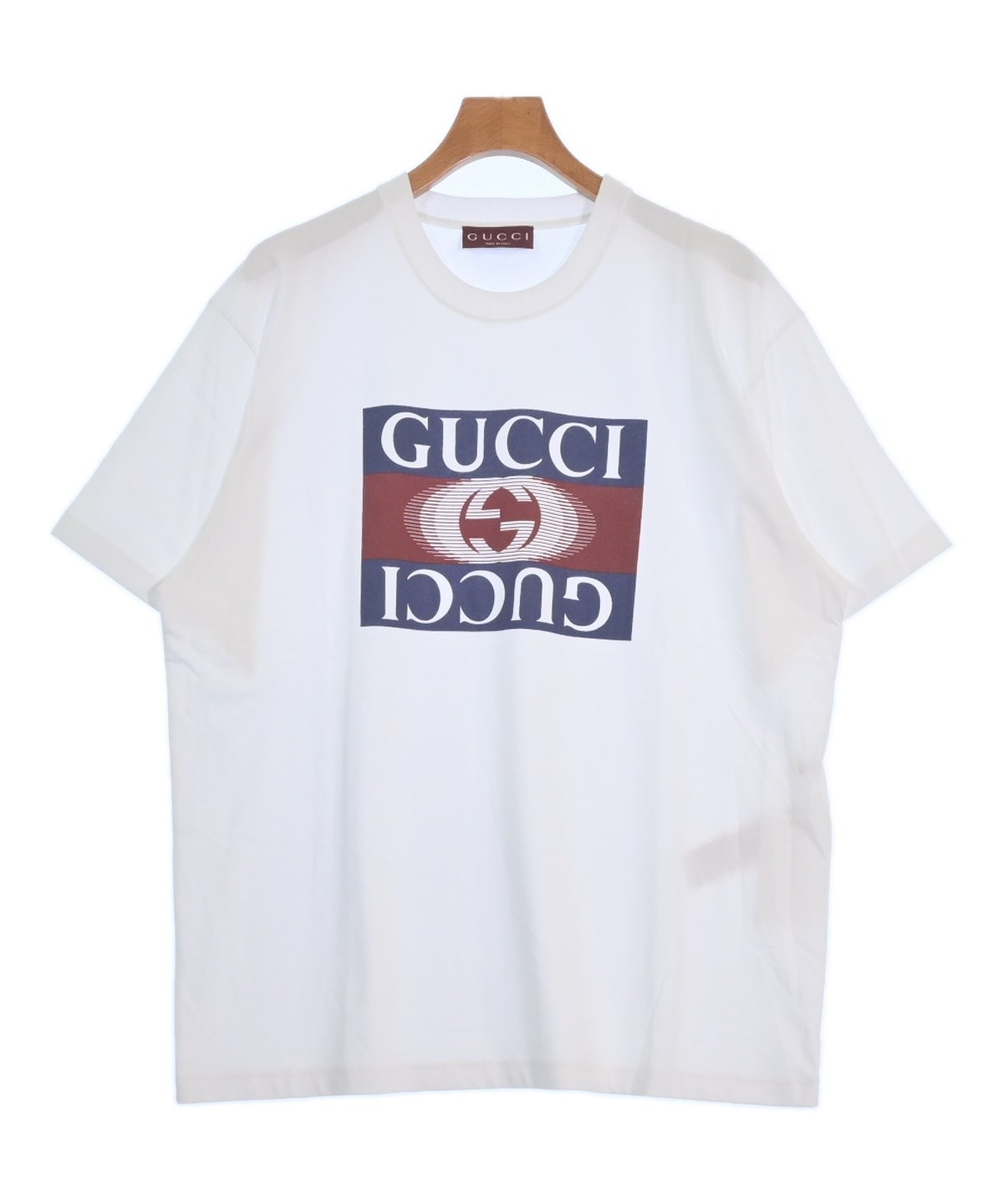 最終値下げGUCCI ホワイト Tシャツ 新品タグ付き GUCCI（グッチ）Tシャツ・カットソー 白 サイズ:M メンズ