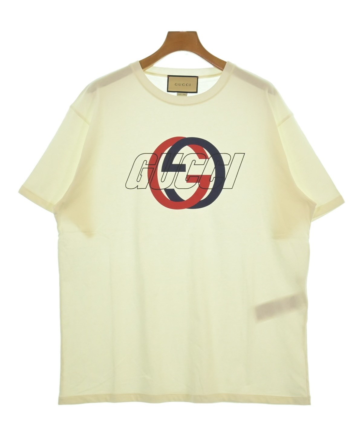 GUCCI（グッチ）Tシャツ・カットソー 白 サイズ:XL メンズ