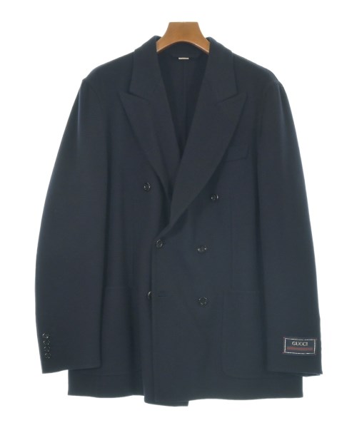 GUCCI(グッチ)テーラードジャケット 紺 サイズ:48(L位)/2200578802039