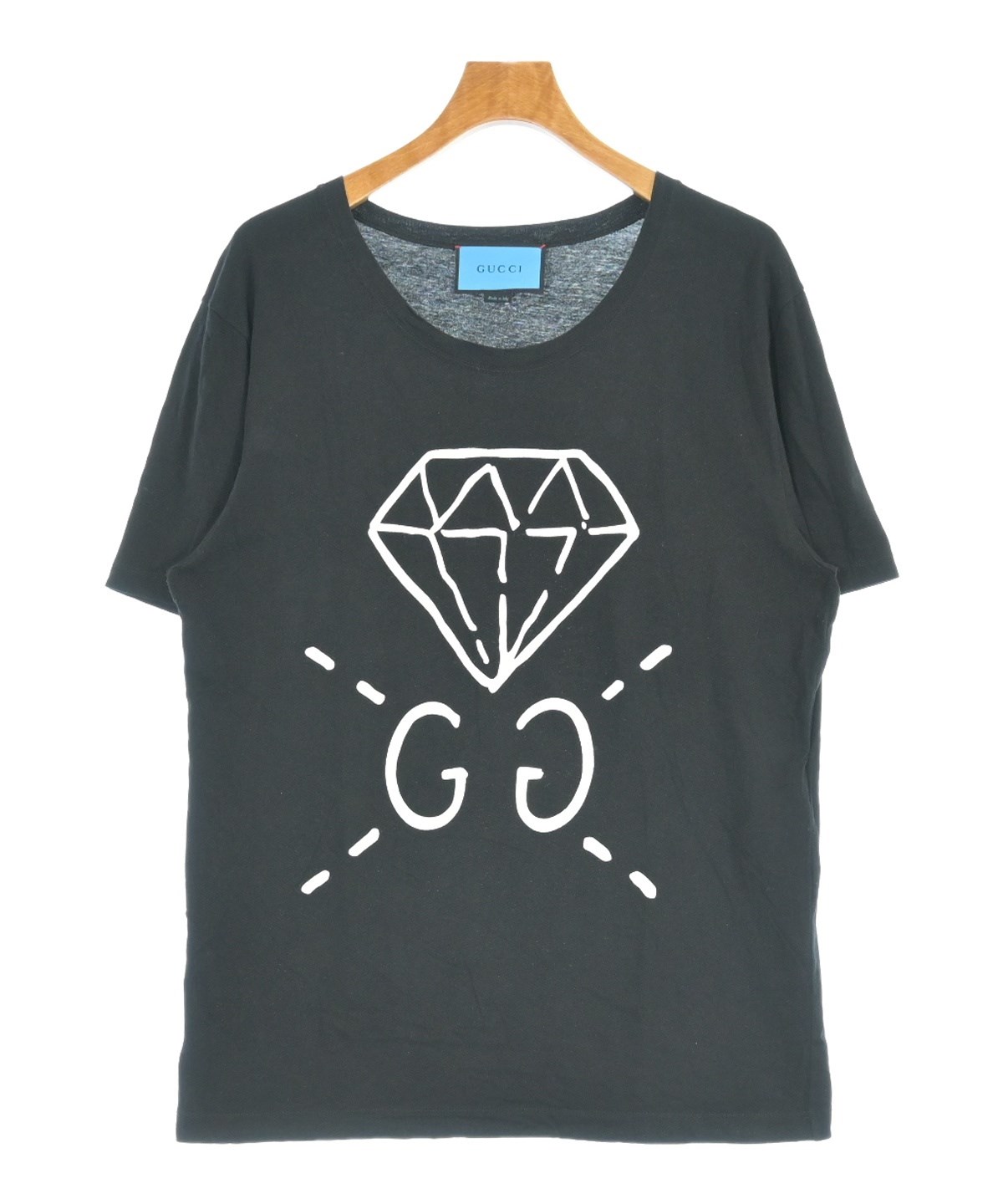 GUCCI（グッチ）Tシャツ・カットソー 黒 サイズ:L メンズ