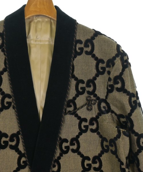 GUCCI（グッチ）テーラードジャケット ベージュ サイズ:48(L位) メンズ/2200582432017