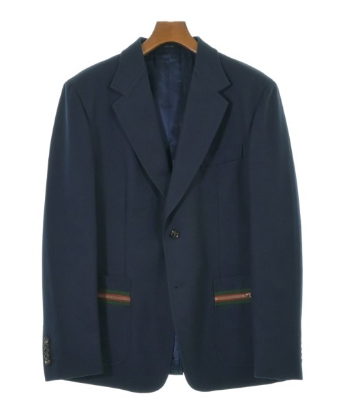 GUCCI(グッチ)テーラードジャケット 紺 サイズ:52(XXL位)/2200538237017